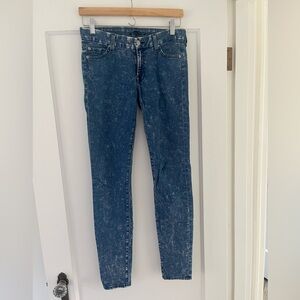 7 For All Mankind Acid Wash Jeans